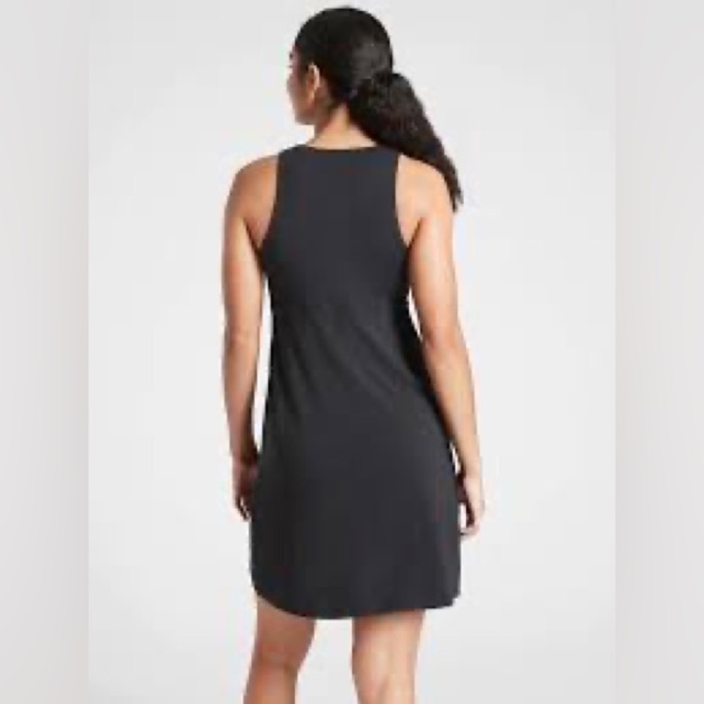 Athleta 2-n-1 Reversible Santorini Tank Dress Petite Small Carry On Only - Picture 3 of 14